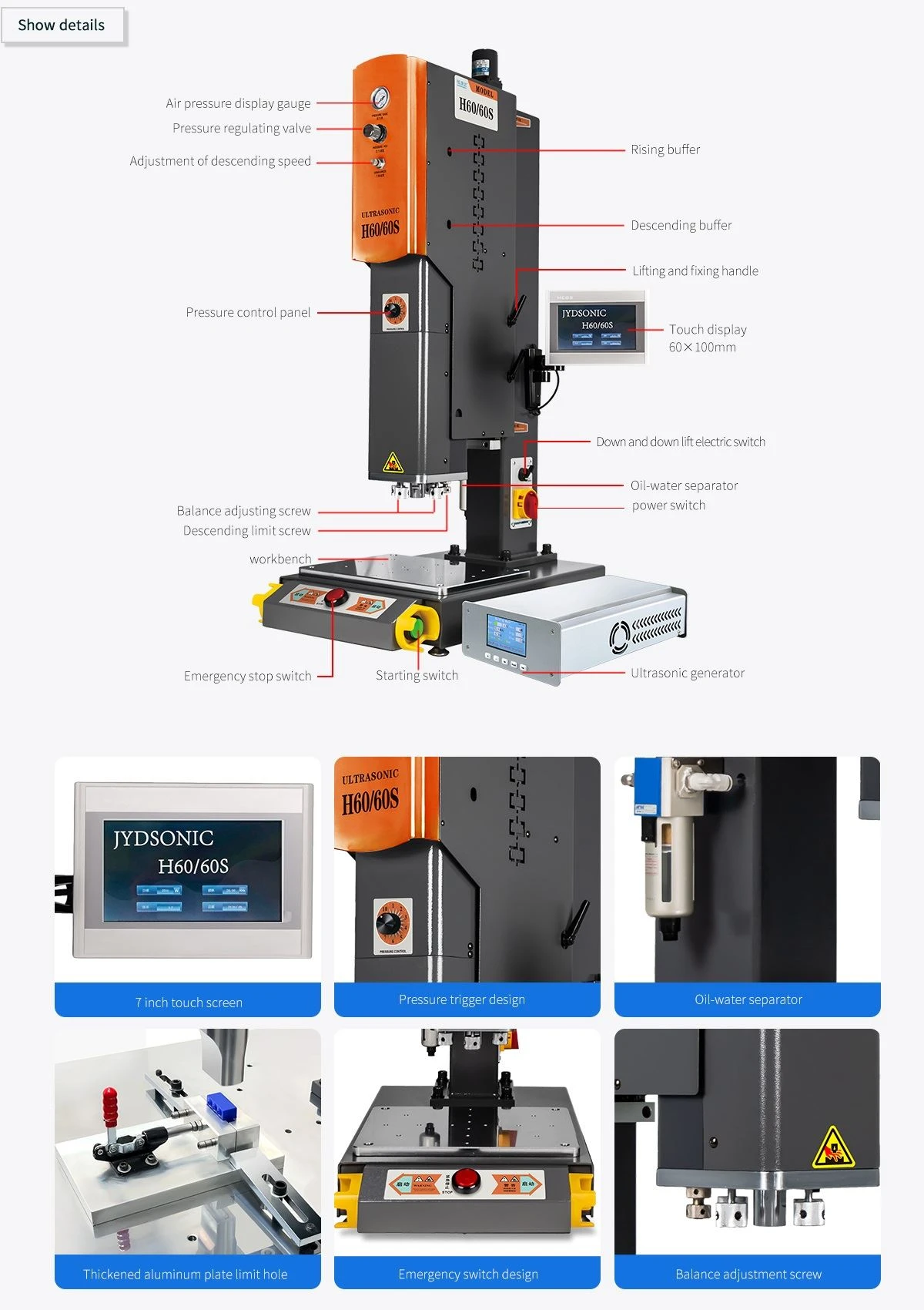 Digital Ultrasonic Plastic Welding Machine